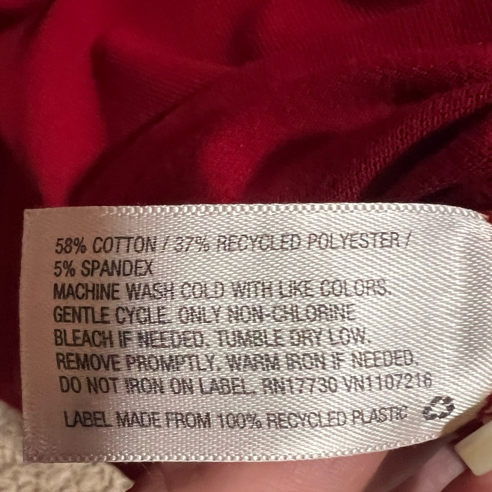 Goodfellow & Co red polo size medium - Picture 4 of 4